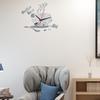 DIY Acrylic Wall Clock Modern Mute Coffee Time Clock Cup Shape Wall Sticker Hollow Numeral Clock