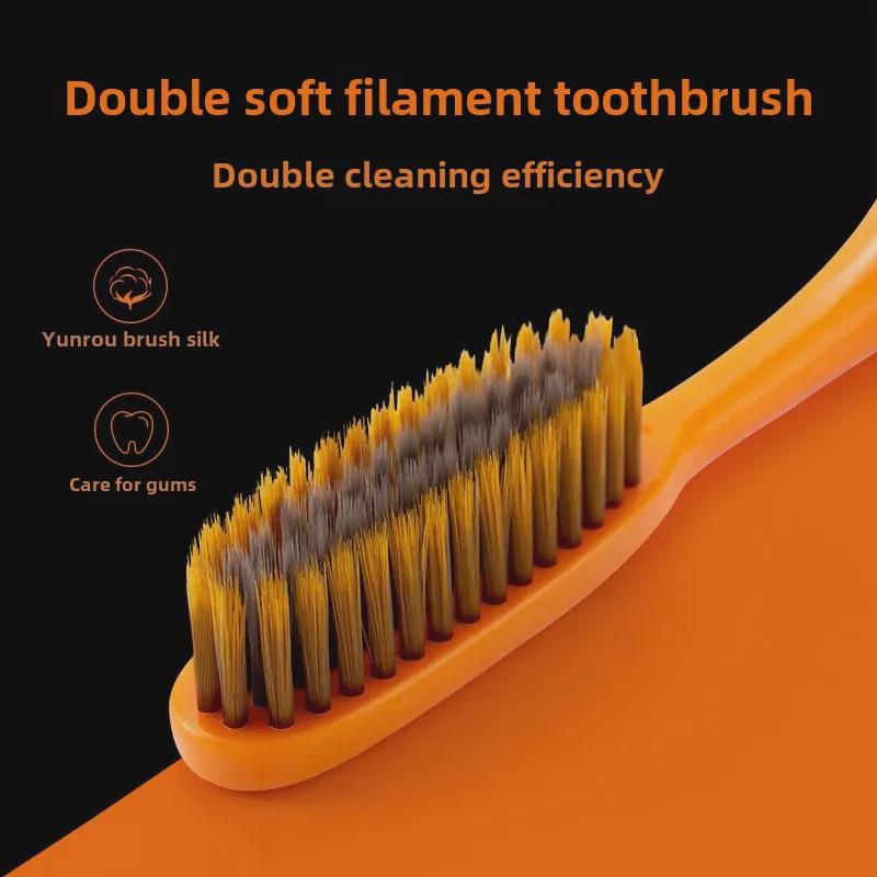 Southern Cleaning Long Head Soft Bristle Toothbrush – Innovative, Wide, and Printed Design