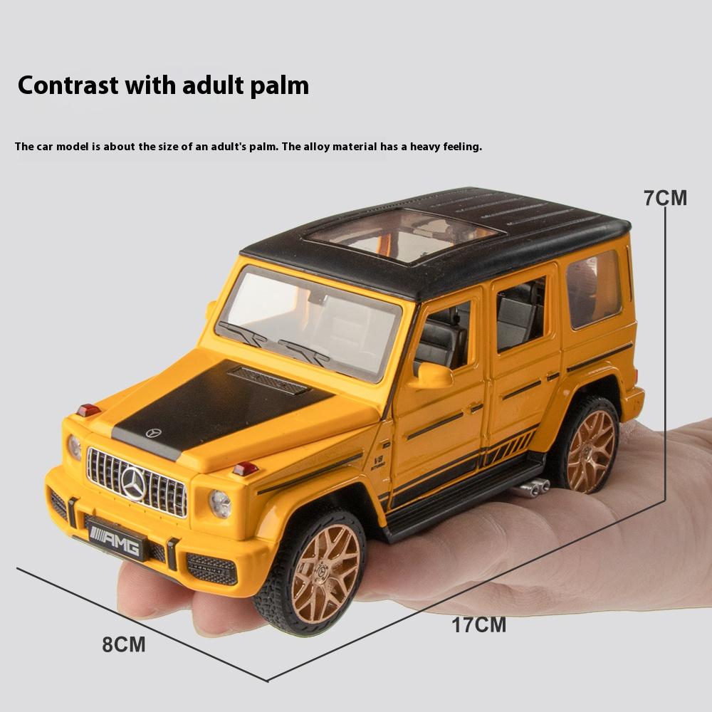 1/32 Mercedes Benz AMG G63 Shadow Wings Off Road SUV Alloy Diecast Metal Model Car Collectibles Children's Holiday Birthday Gift