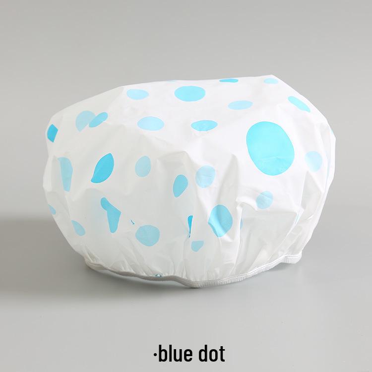 

Korean-Style Fashionable Waterproof Shower Cap for Women Approx. 27cm