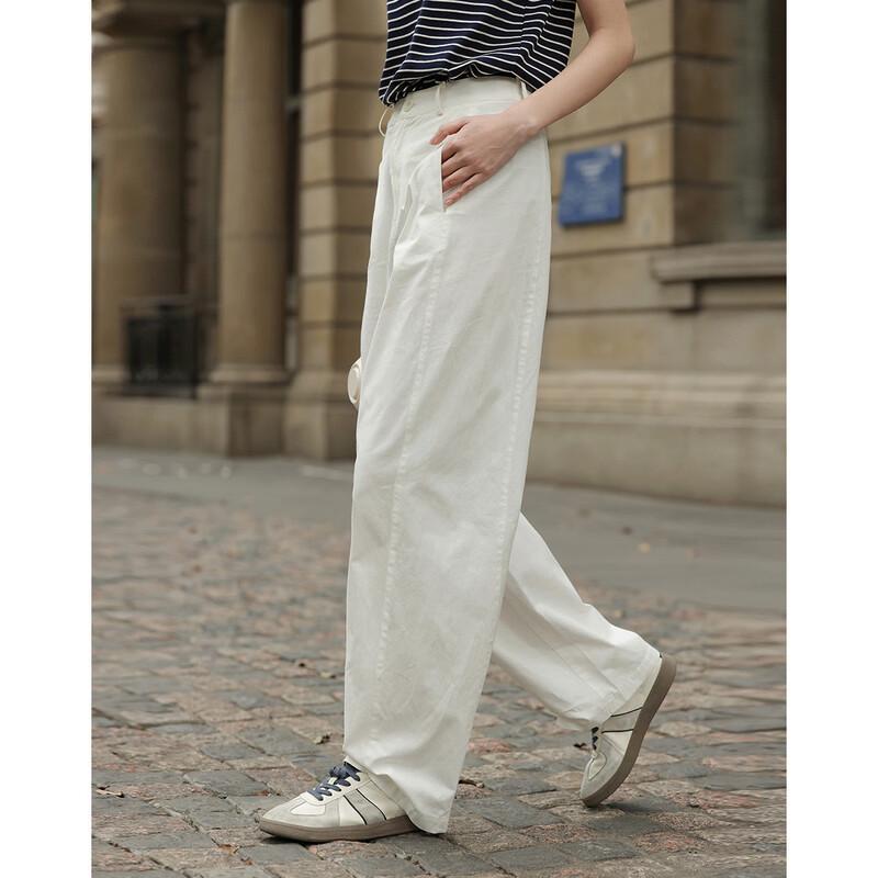 Demana Casual Wide-Leg Long Pants M