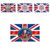 Wufudtp Charles Iii Flag Hintergrundtuch 90x150cm Outdoor Union Jack Flagge