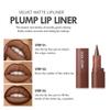 Matte Mist Face Warhead Lipstick Autumn/Winter Earth Color Waterproof Eyeshadow Gradual Blending Perfect 2-in-1 Lip Liner Lip Combo