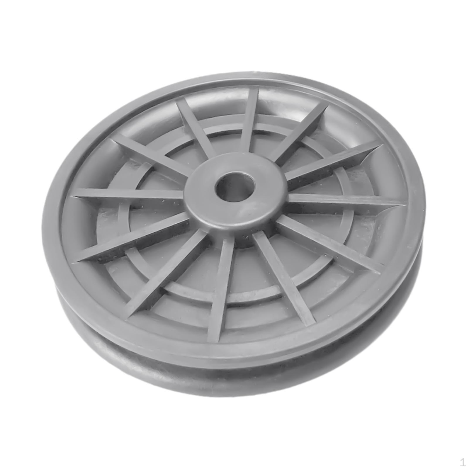 

Bearing Pulley for Home Gym Equipment, Wear-Resistant And Silent, Cable Machine, Fitness Round сірий