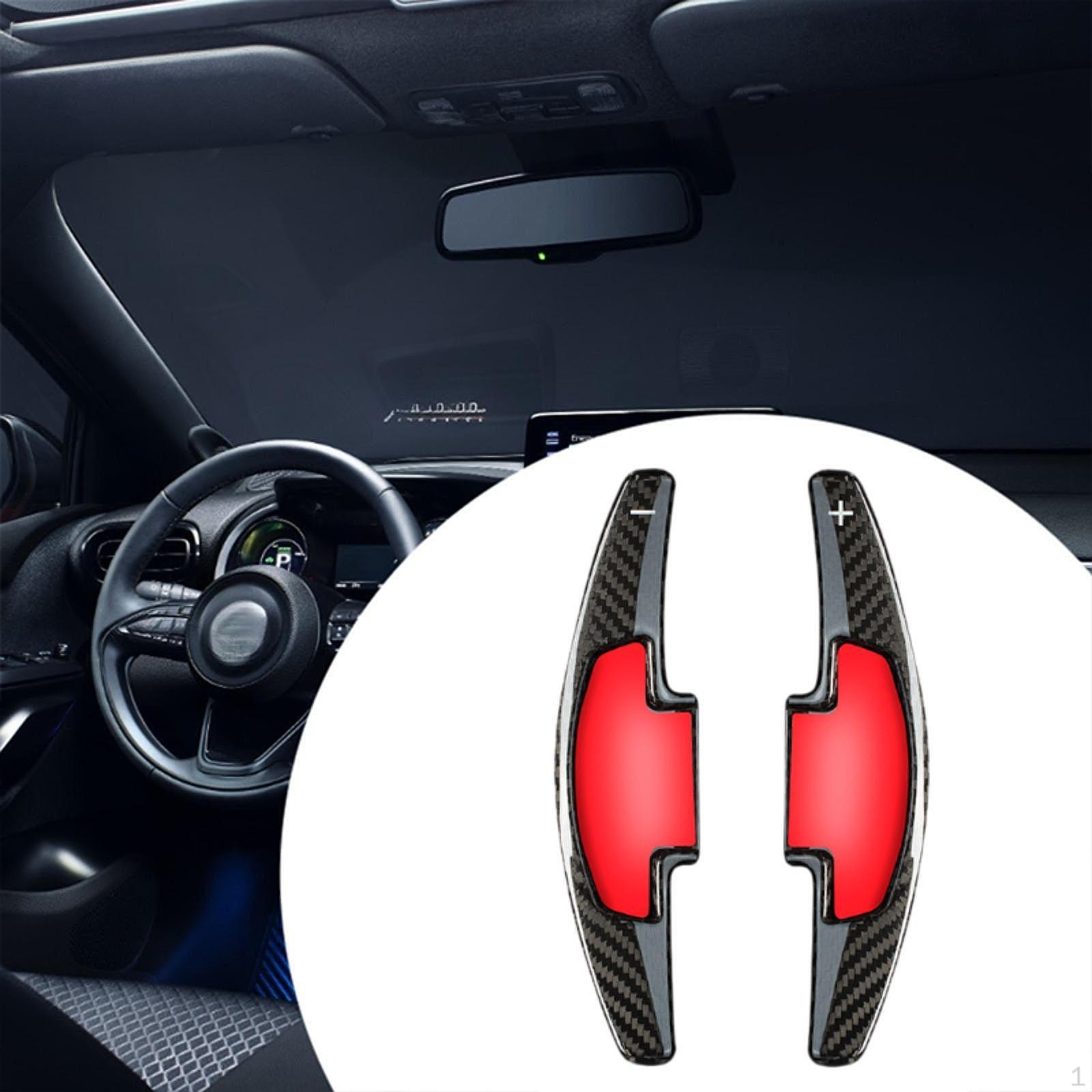 

Shifter Paddle Extended Repair Cover Easy to Install Interior Accessory Comfortable Wrap Black B