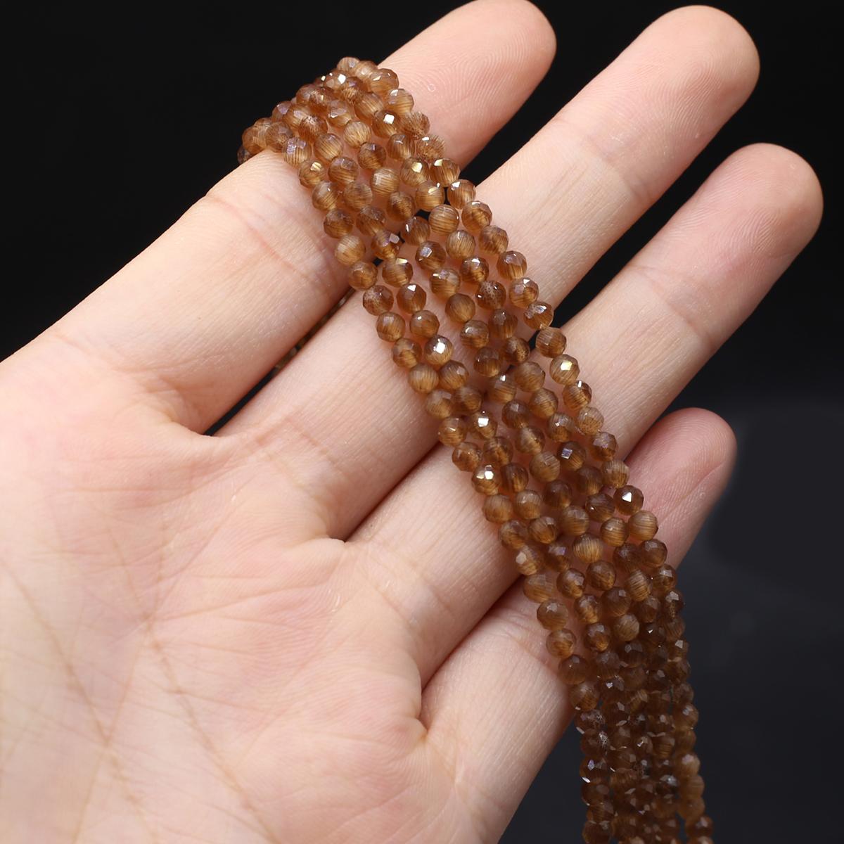 

Бусины из натурального камня опал, круглые изолированные бусины, подвески для изготовления ювелирных изделий, ожерелье, браслет, серьги, аксессуар, размер 3 мм 3mm