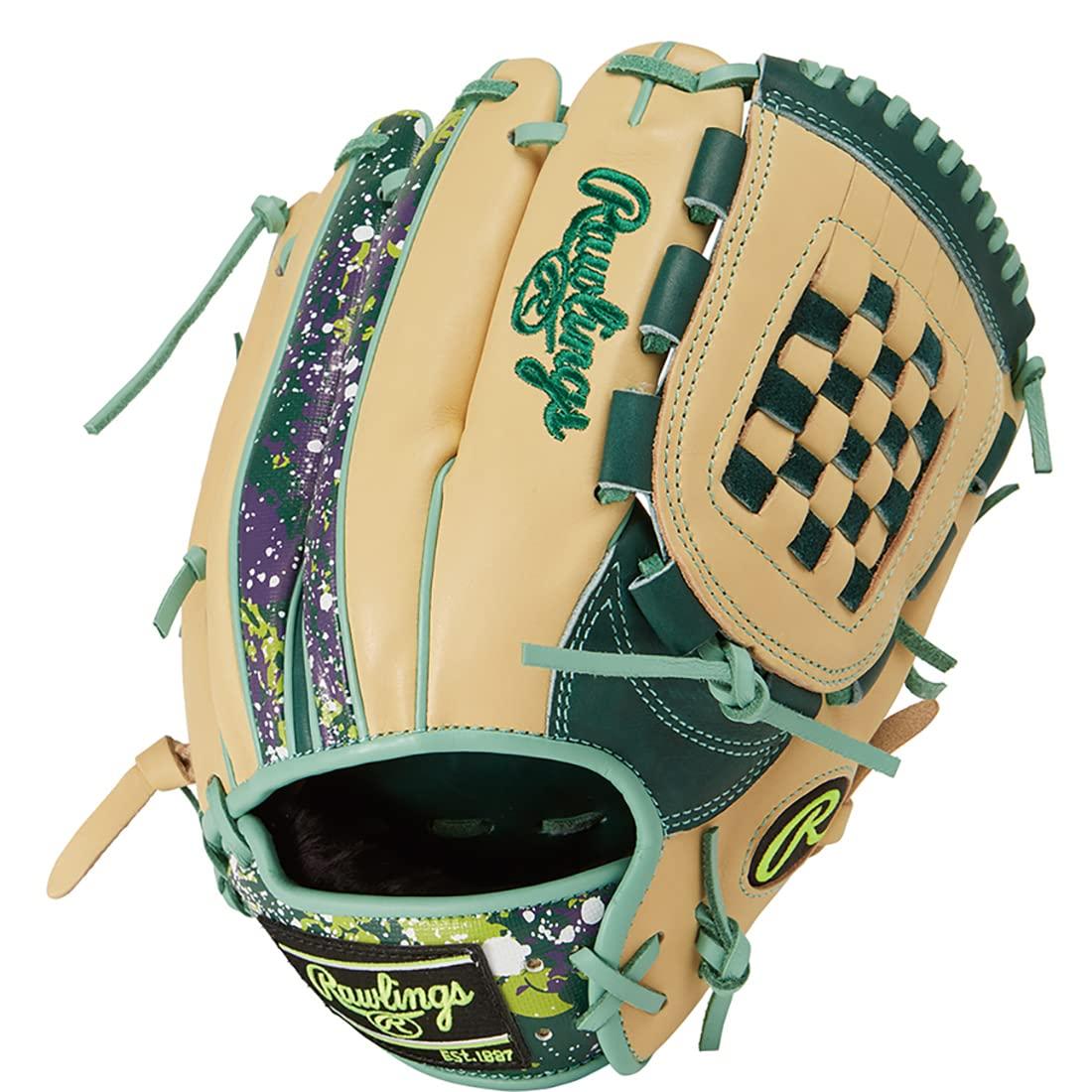 

Rawlings Baseball Glove Adult Softball HOH BLIZZARD Wizard Size GR3HON54MG Dark Green throwers & #01 [For Allfielder] 11.5 For right-handed
