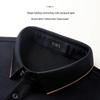 Shanshan Men's Polo Collar Long-Sleeve T-Shirt