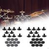 10 Felt for Cymbal Stands, Replacement Parts Drum Sets, Secure Mounting, Portable Set, Suitable