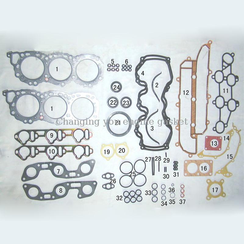 FOR INFINITI MAXIMA II (J30) or NISSAN 300 ZX (Z31) 3.0 VG30E Engine Parts Engine Rebuilding Kits Engine Gasket 50131000