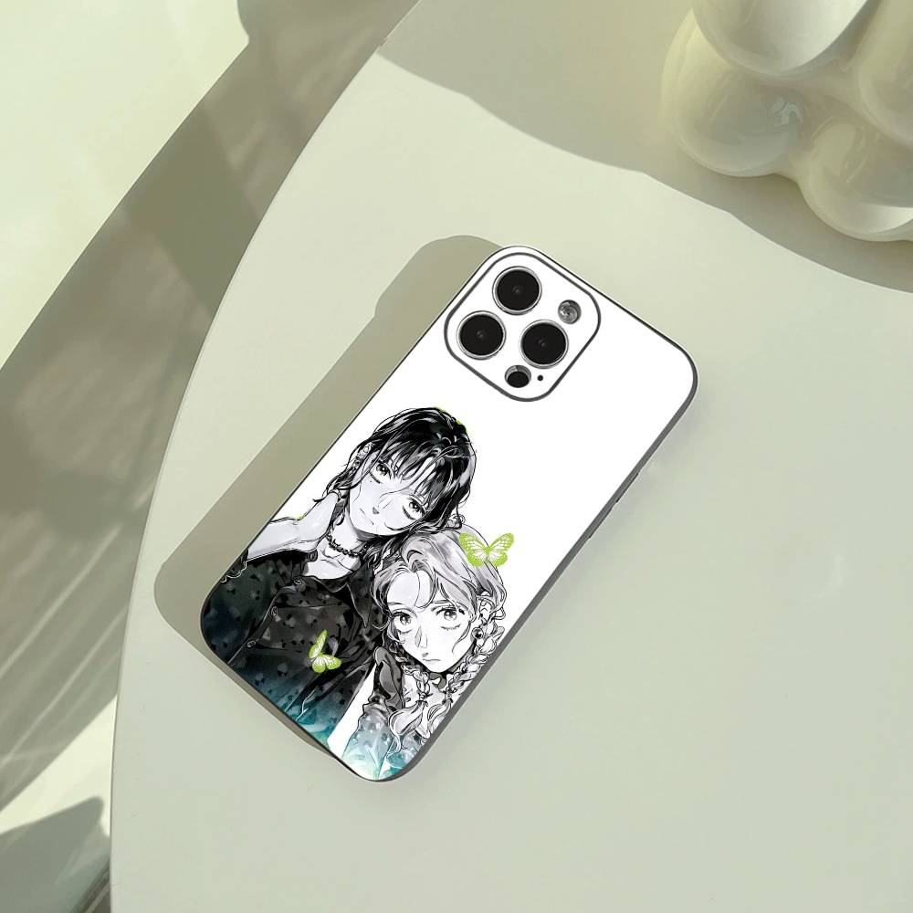Aya Osawa Mitsuki Koga MitsuAya  Phone Case For iPhone 17,16,15,14,13,12,11 Pro Max, Lightweight and Practical Soft Black Cover