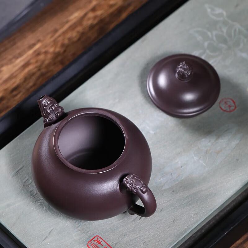 Fan Linqiang Pan-style Zisha Teapot Tea Set