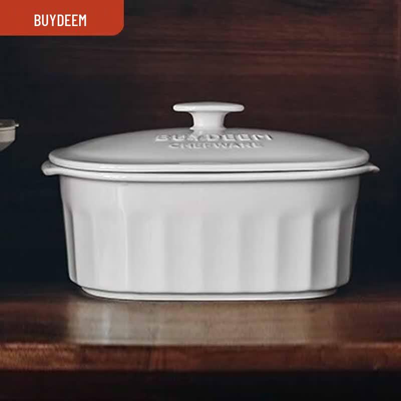 

Buydeem Reinforced Porcelain Stew Pot