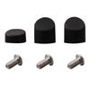 Rear Fender Dust Plug for Xiaomi M365 1S Pro Pro2 Rear Mudguard Screws Rubber Cap Replacement Electric Scooter Accessories Parts