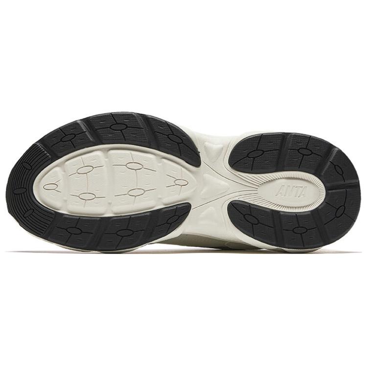 Anta Little Millennium Versatile Comfortable Non-Slip Wear-Resistant Low-Top Casual Shoes Men Casual Shoes White Gray 112518812-8