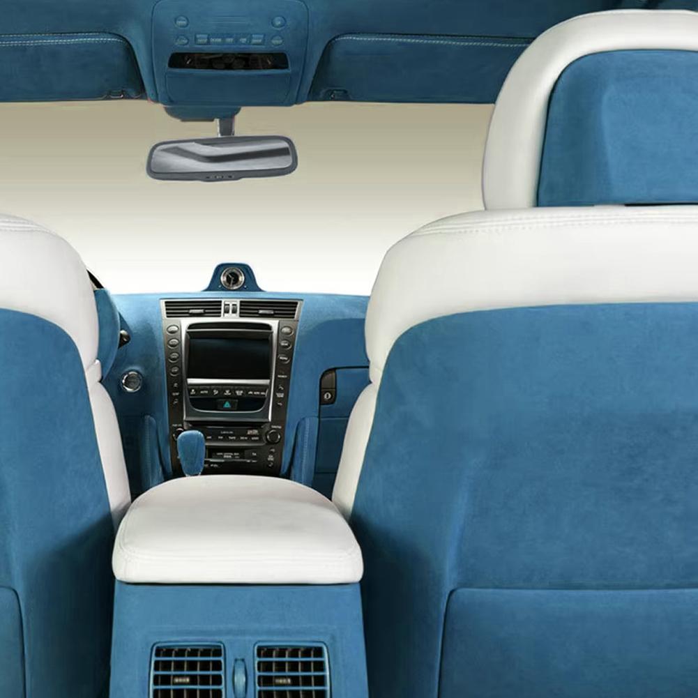 Artificial Suede Self-adhesive Adhesive Cloth Decal Car Interior Modification Door Panel Center Console DIY Sticker