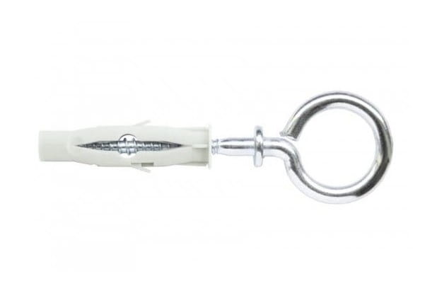 Expansion Plugs with Eye Hook 6x64mm 6 Pcs