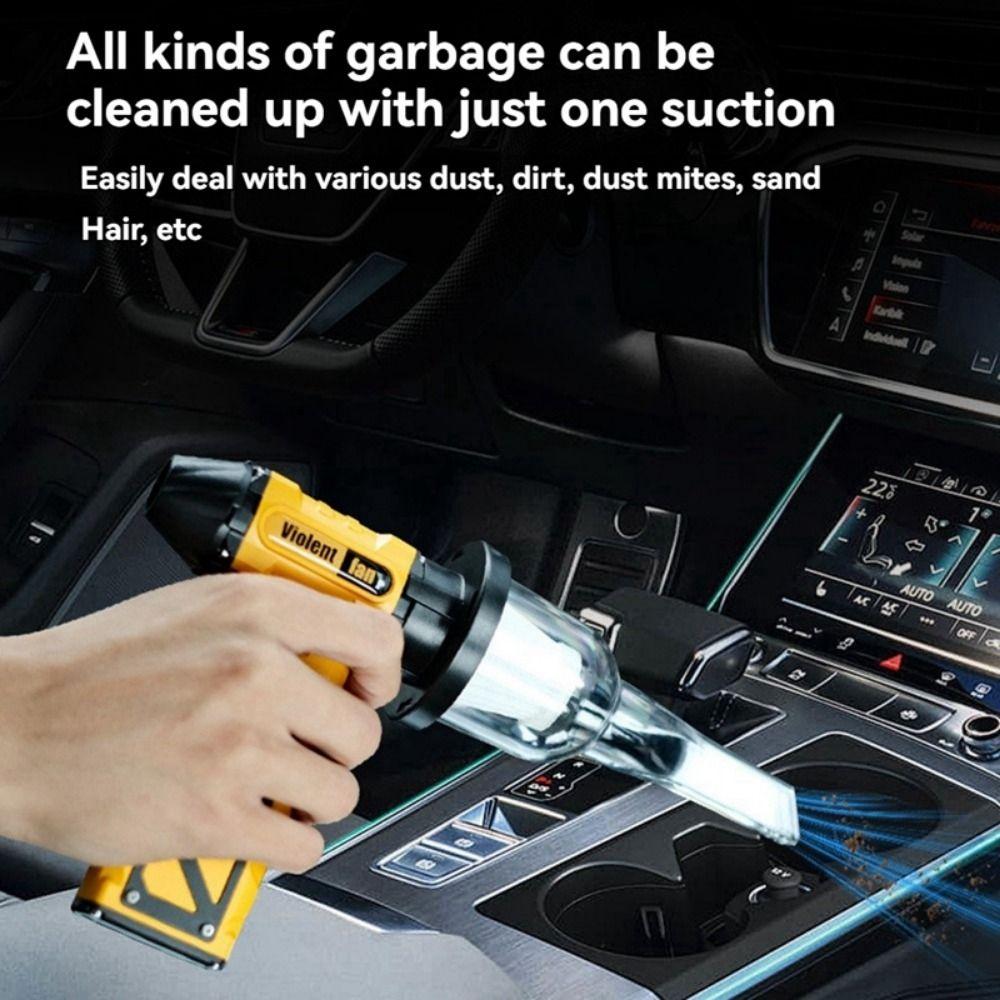 110000RPM Mini Turbo Jet Fan Rechargeable Electric Air Duster Brushless Motor Car Cleaning