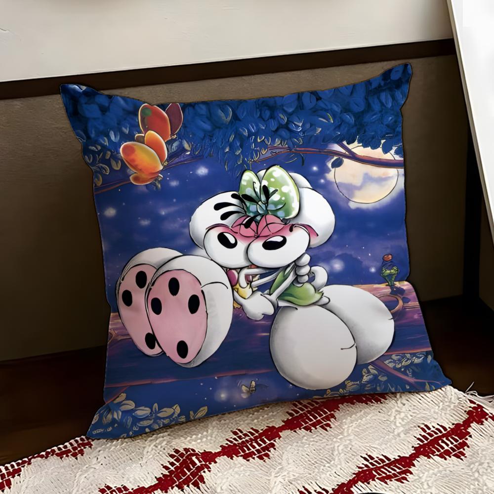 Cartoon DDiddl Cushion Cover Reversible Soft Durable Pillow Cover Home  Car MultiScene Use for Daily Comfort