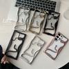 Electroplating Matte Hollow Three-dimensional Snake Samsung S25ultra Mobile Phone Case for S24uultra Soft Case Protective Case