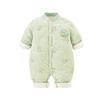 Winter Baby Romper with Cotton Padding - Newborn Thick Velvet Onesie & Warm Outerwear