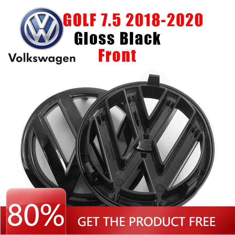For VOLKSWAGEN VW Car Styling Front Head Hood Bonnet Emblem Rear Tail Bumper Trunk Badge Replacement For Volkswagen Golf 7.5 MK7
