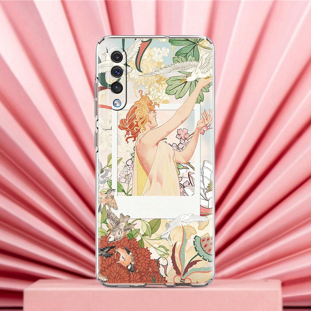 Phone Case For Samsung A56 A36 A26 A24 A16 A14 A12 A32 A50 A70 A22 A40 A34 A54 A42 A52 5G A06 Cover ART aesthetic collage Venus