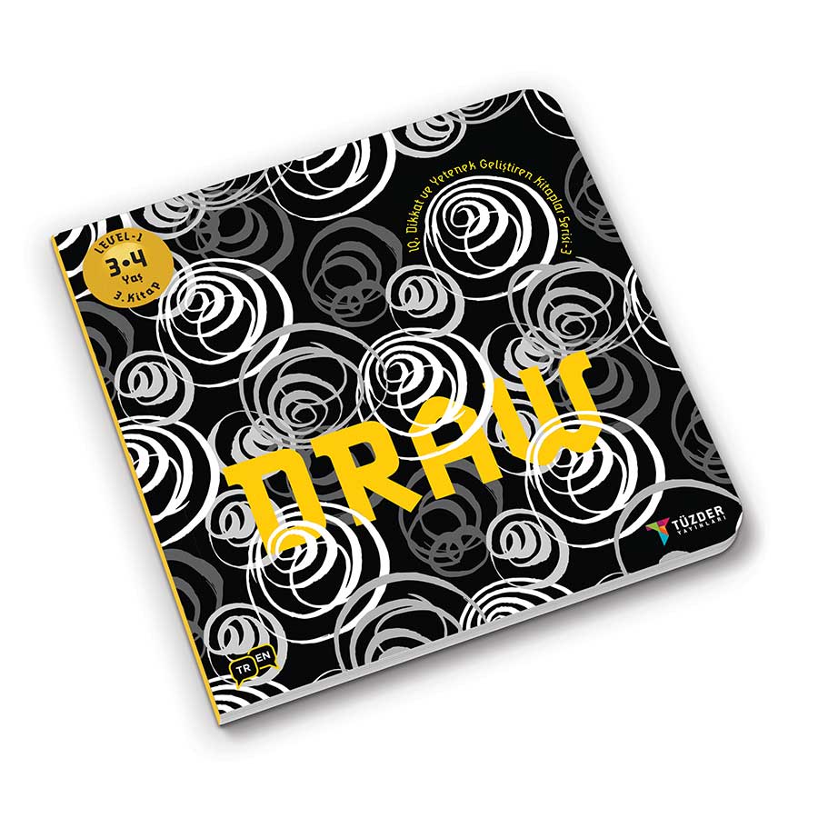 3-4 Years Old SET OF 6 (LEVEL-1-2)/ Series of Books That Improve IQ, Attention and Ability English-Turkish English-Turkish