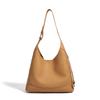 Exquisite new high-end commuter shoulder bag, simple bucket bag, casual large-capacity crossbody bag