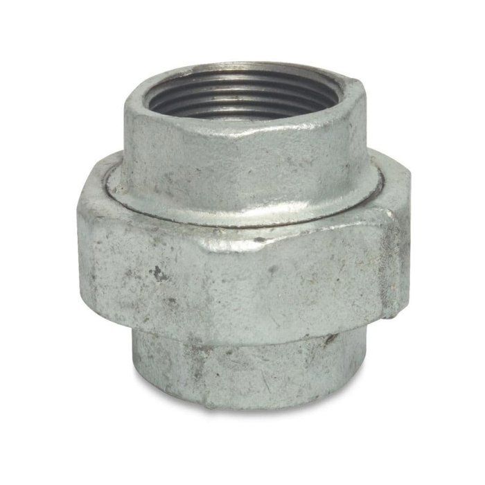 Raccord Fileté en Fonte Malléable Plat 2 Pouces IG x IG