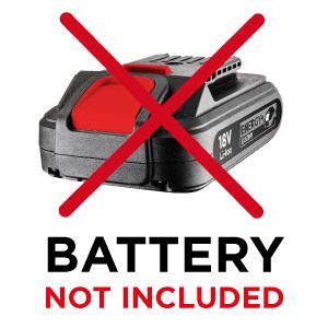 Energy+ 18V Li-Ion Rechargeable Flashlight Without Battery - T 58G007