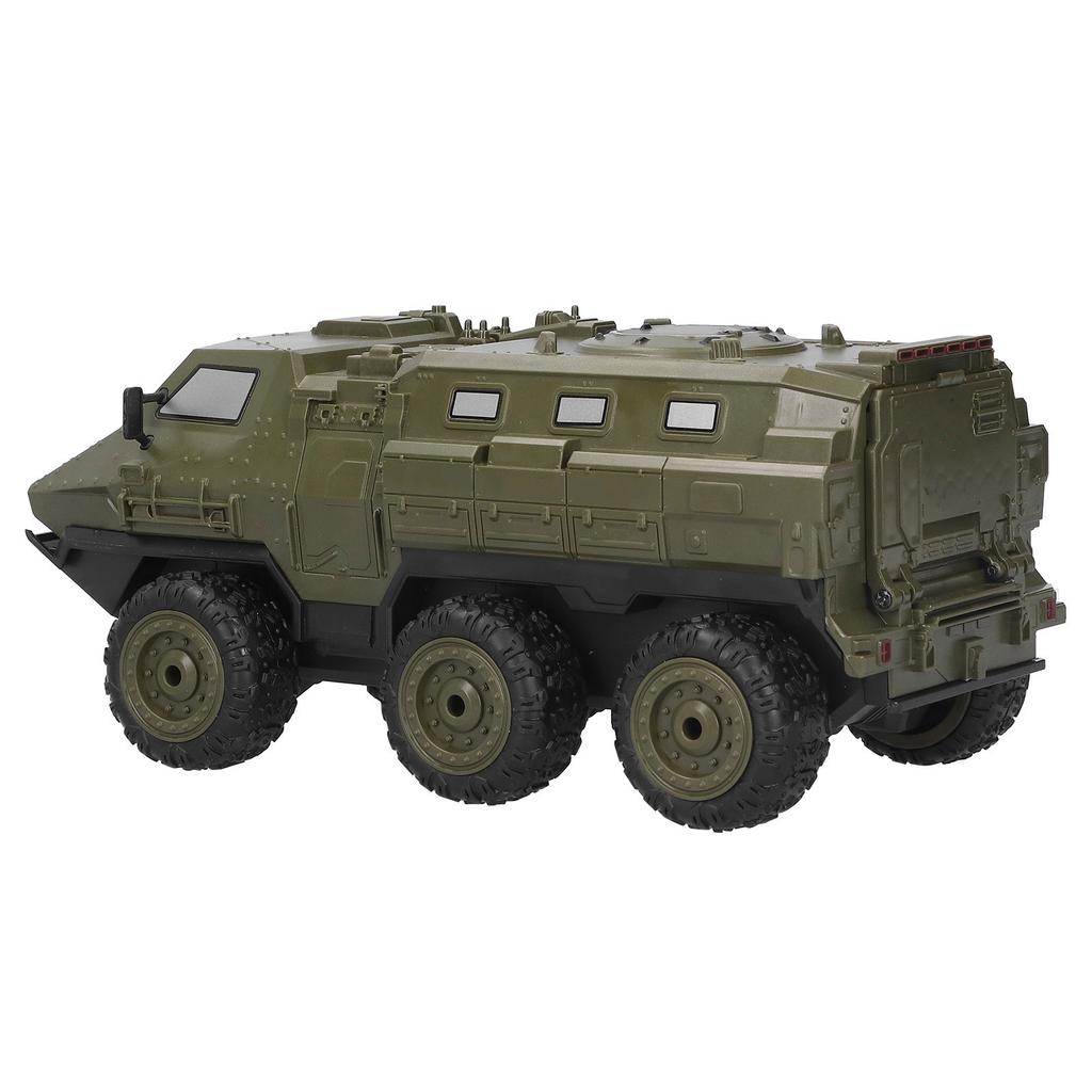 2.4GHz High Speed Remote Control Armored Car 6WD 1 16 Scale RC Truck Toy