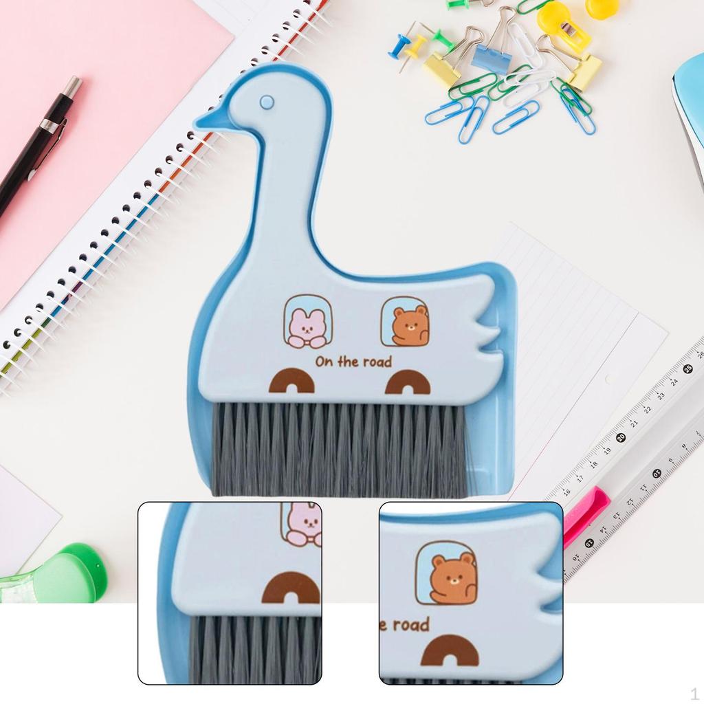 Mini Broom and Dustpan Cleaning Brush, Cute Portable Desk Tools, Desktop Keyboard Sweep