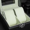 Watch Storage Box Lockable 2/3/6/10/12 Grids Jewelry Box Watch Holder Leather Flocking Cloth Watch Display Box