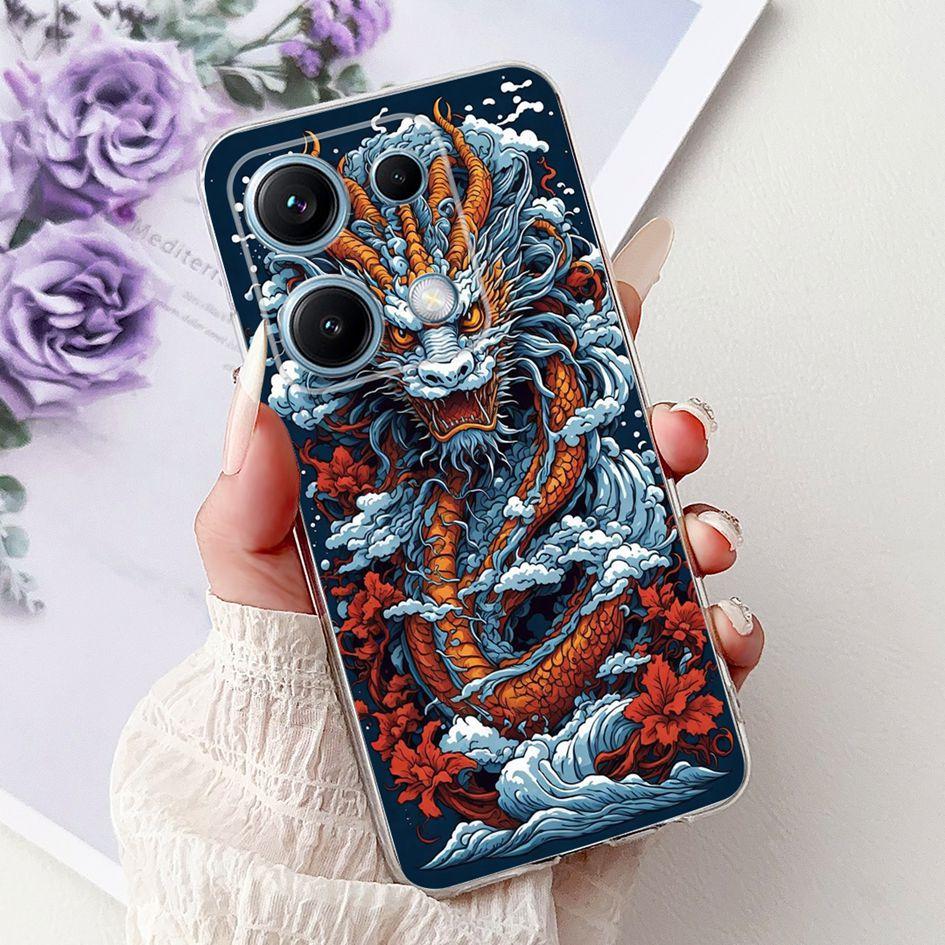 New Case For Xiaomi Redmi Note 14S Cover 2025 Popular Cartoon Astronaut Soft Silicone Clear Cover For Redmi Note14s 4G Shell New