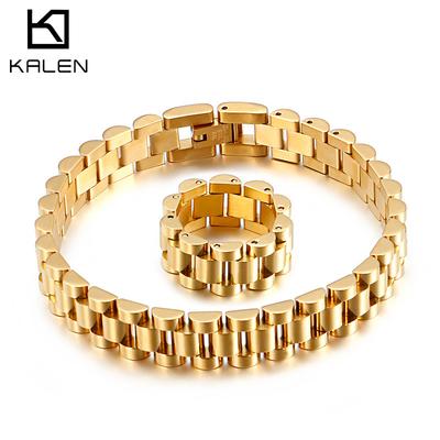 Accessoires Trendiges Einfaches Titanstahl Armband Armband Personalisiert Geschäftsleute Ring Accessoires