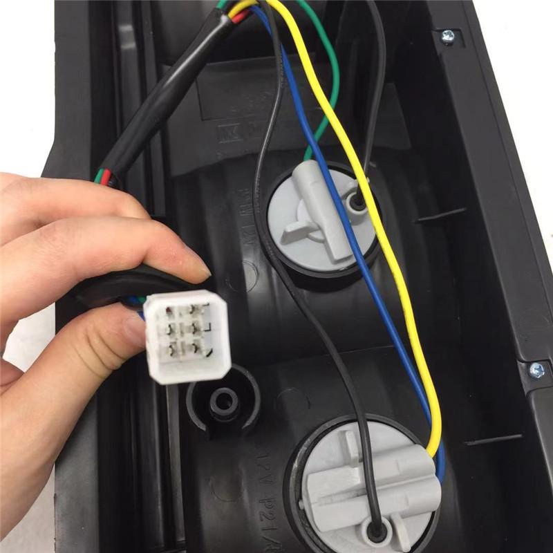 Compatible Taillight Assembly for Dongfeng Xiaokang K07/K17 - Rear Light/Reversing Light/Brake Light