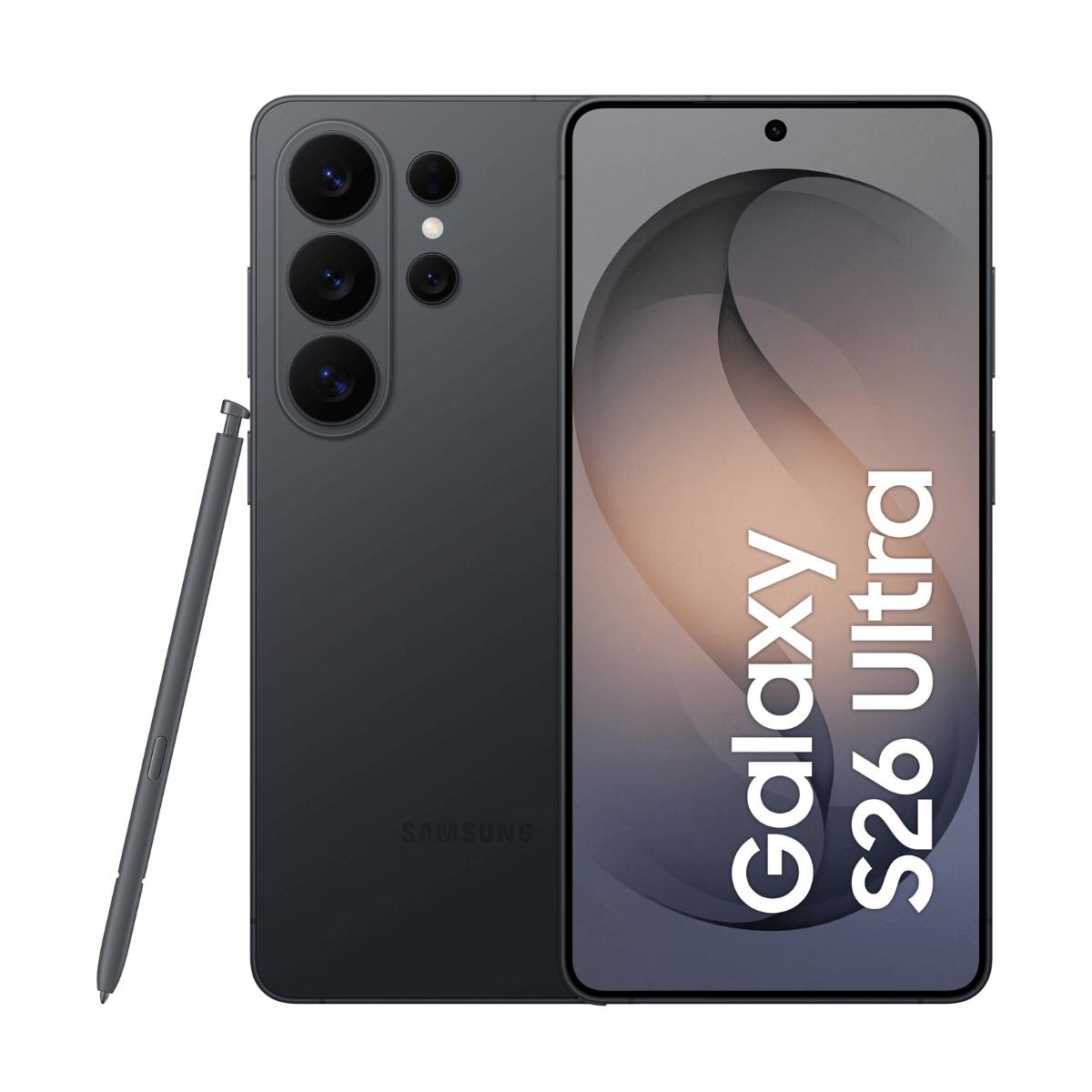 Samsung S26 Ultra Smartphone 256GB Schwarz schwarz