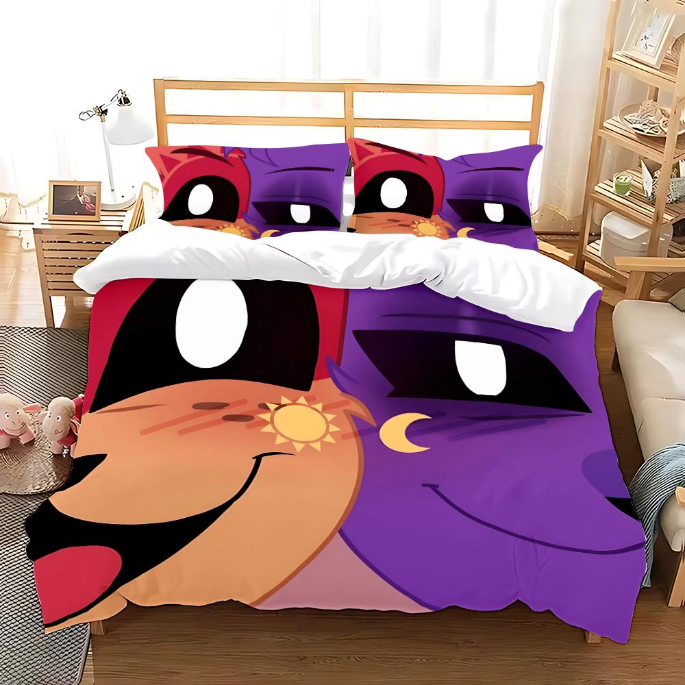 3D Tisk Hra CatNap x DogDay Ložní soupravy Přikrývka Prošívaná přikrývka Přehoz na postel Povlak na přikrývku Povlak na polštář 2-3dílné sady Dekorace ložnice