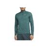 Nike Dri-Fit Element Half-Zip Long Sleeve Printed T-Shirt Men Tops Fade-Spruce-Green DD4757-309