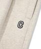 COVERNAT One-Pleat Semi-Wide Fit Sweatpants Oatmeal