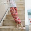 MOMOCO Girls' Floral Print Long Pants