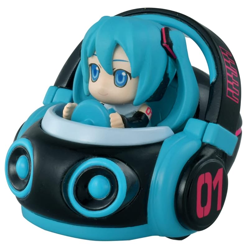 

INNZA TAKARA TOMY Tomica Dream Tomica No. 160 Hatsune Miku Miniature Car Toy for Ages 3 and Up, Boxed, Meets Toy Safety Standards, ST Mark Certified