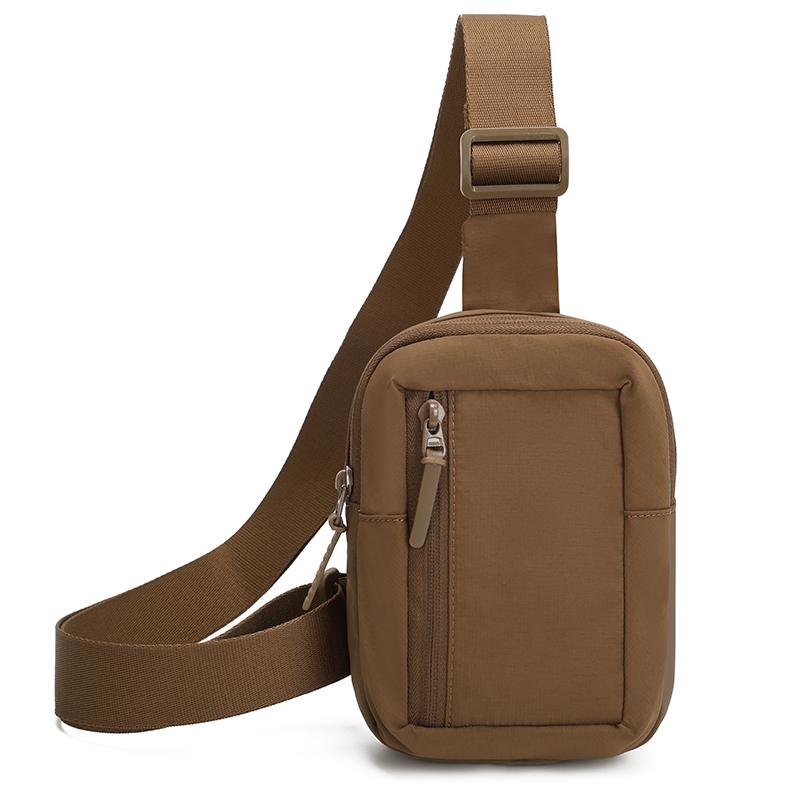 Chest Bag Unisex Shoulder Bag Water-Repellent Commuter Crossbody Bag
