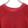 90s Old Long Sleeve Sweat Trainer Red Back Brushed Men's Used
