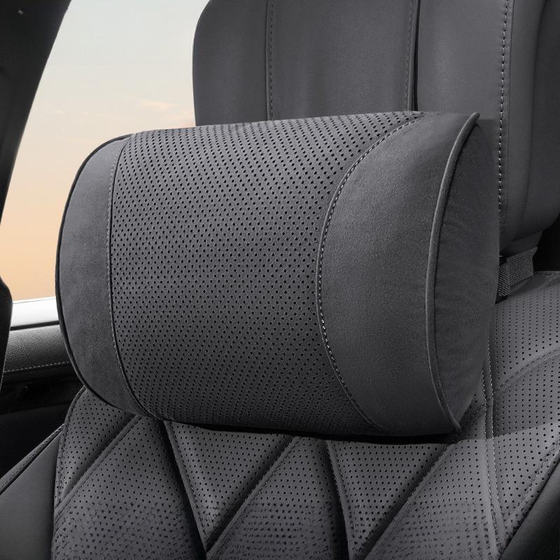 Universal Car Seat Headrest Neck Pillow, 3D Ergonomic Travel Neck Rest, Soft Fluffy Comfortable Neck Support Protection