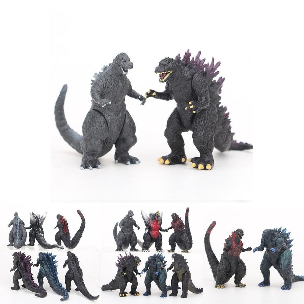 6pcs Exquisite Godzilla Monsters Movie Character Action Figure Doll Set For Fans