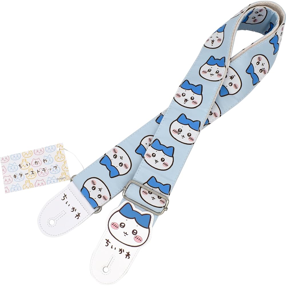 KC Kyoritsu Corporation Chiikawa Guitar Strap CKST-HW Hachiware