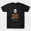 Herren Schwarzes T-Shirt mit Aufdruck Pick Up The Phone No-Cut Transferpapier Druck Baumwoll-T-Shirt