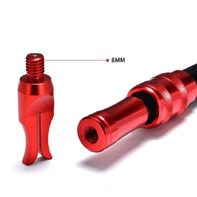 Poles Thrower Equipment Fishing Rod Thrower Aluminum Poles Throwing Device for Freshwater Stream River Fishing Tackle Tool